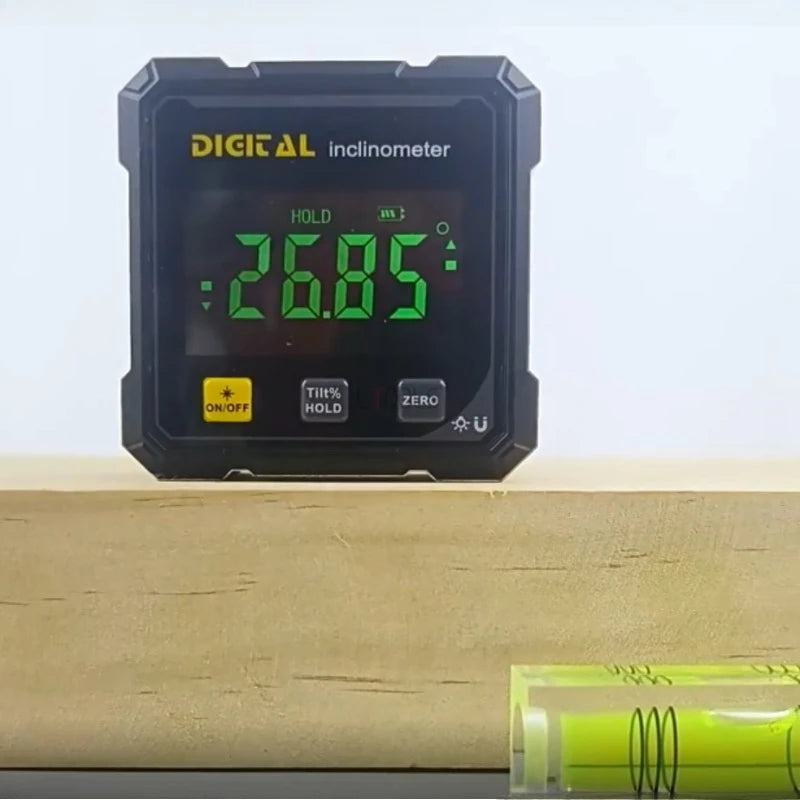 Digital Angle Gauge - מד זווית דיגיטלי דיגיטלי מדויק