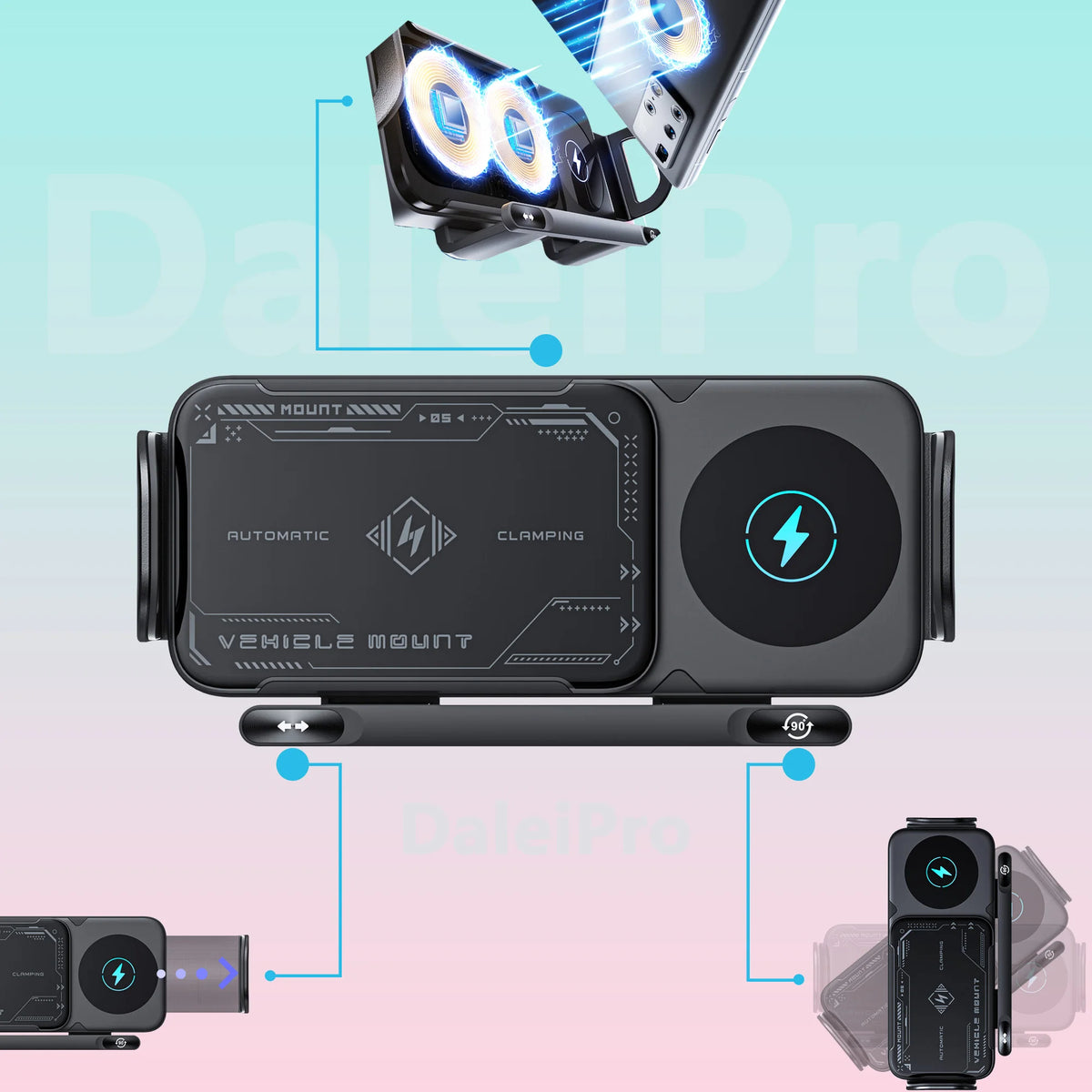 MagDrive Pro – מעמד טעינה לרכב