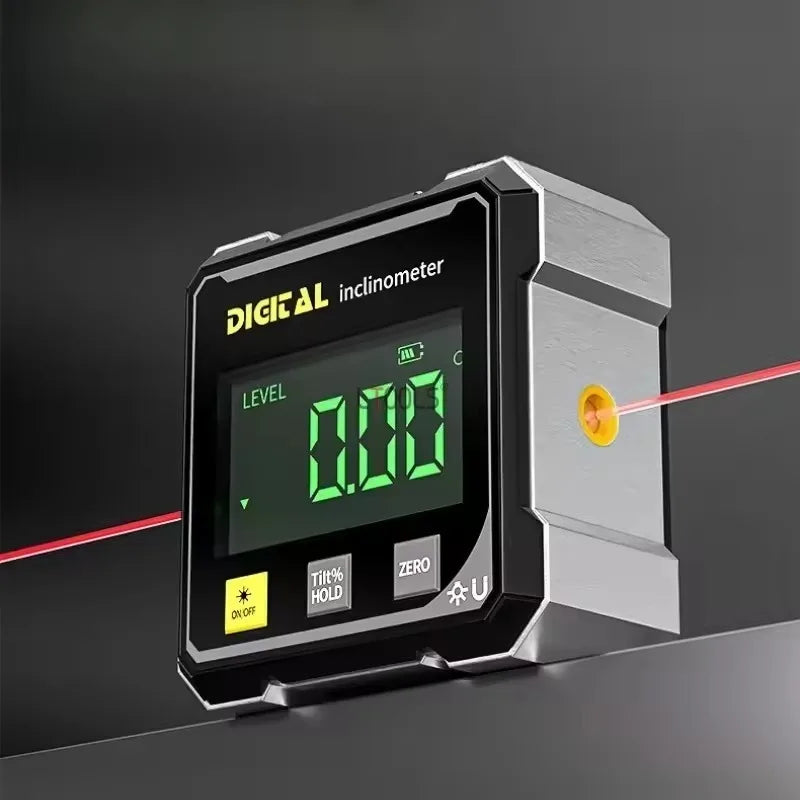 Digital Angle Gauge - מד זווית דיגיטלי דיגיטלי מדויק