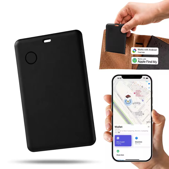 Apple Find My כרטיס איתור חכם ודק במיוחד – תואם